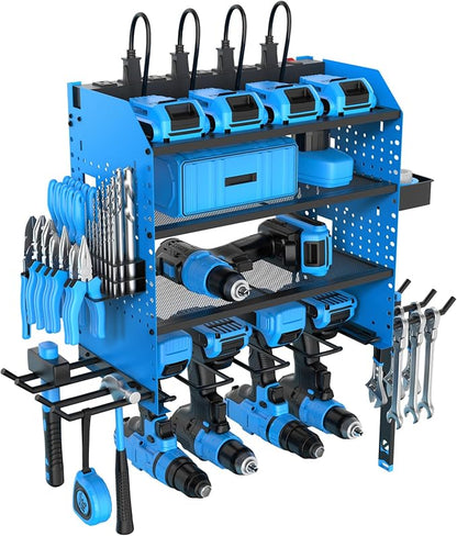 Heavy Duty Power Tool Organizer Wall Mount by FURTIME