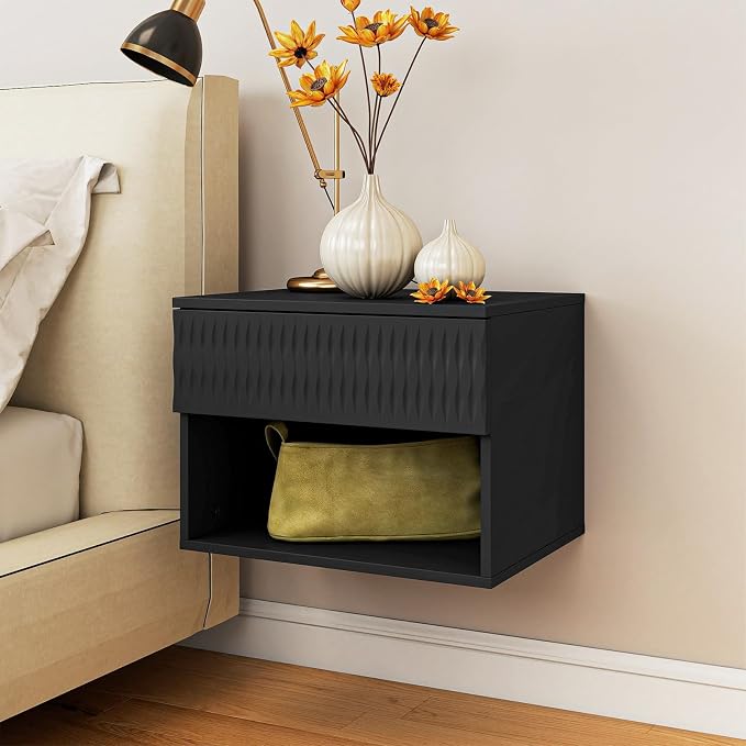Floating Nightstand Set of 2, Modern Bedside Tables - Image 7