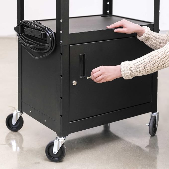 Line Leader Rolling AV Cart - Image 7