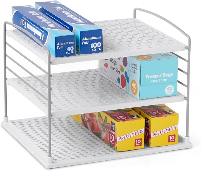 YouCopia UpSpace Cabinet Box Organizer, Adjustable Kitchen and Pantry Shelf by YouCopia
