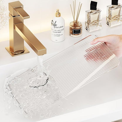 Seoneiro 2 Tier Corner Bathroom Counter Organizer, Cosmetic Skincare Organizer - Image 6