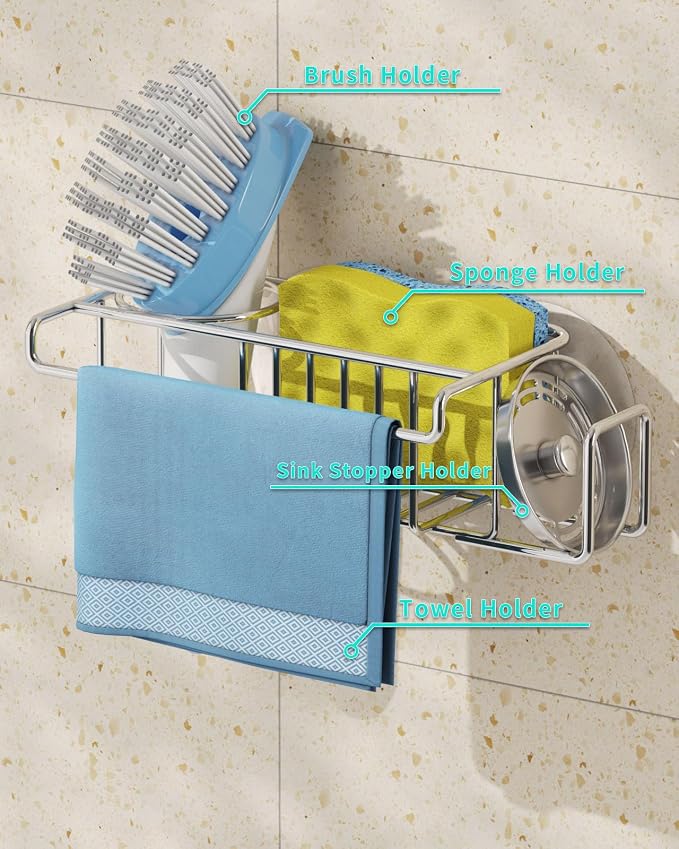 HapiRm Sink Caddy Sponge Holder - Image 2