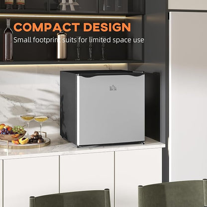 HOMCOM Mini Freezer Countertop, 1.1 Cu.Ft Compact Upright Freezer - Image 4