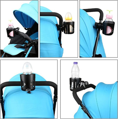 Accmor Stroller Cup Holder, Universal Cup Holder - Image 6
