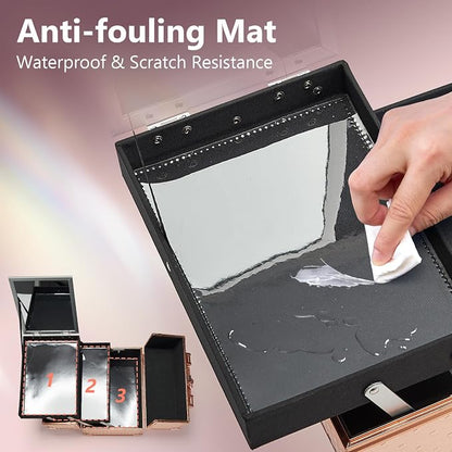 Joligrace Beauty Makeup Train Case - Image 5