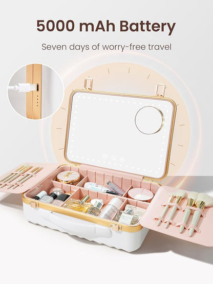 ROWNYEON Portable Travel Makeup Case - Image 5