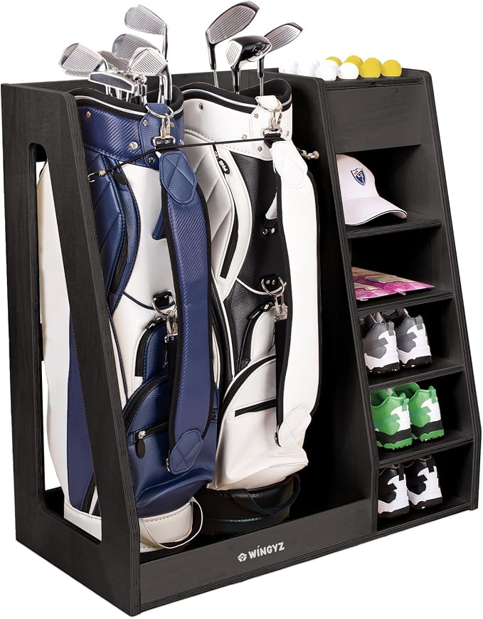 wingyz Wooden Golf Storage Organizer by wingyz