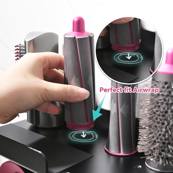 Wall Mount Holder for Dyson Airwrap Styler & HD16 Hair Dryer, 2-in-1 Curling - Image 5