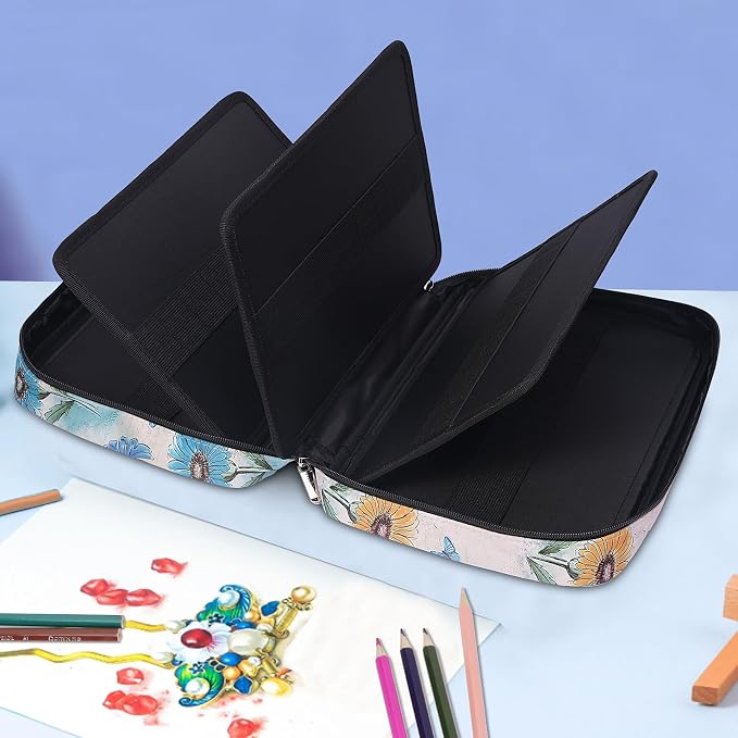JAKAGO 220 Slots Colored Pencil Case Large Capacity Pen Holder - Image 7