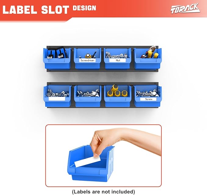 TORACK Wall-Mounted Storage Bins - Image 4