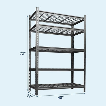 Heavy Duty Metal Storage Shelves - Image 2