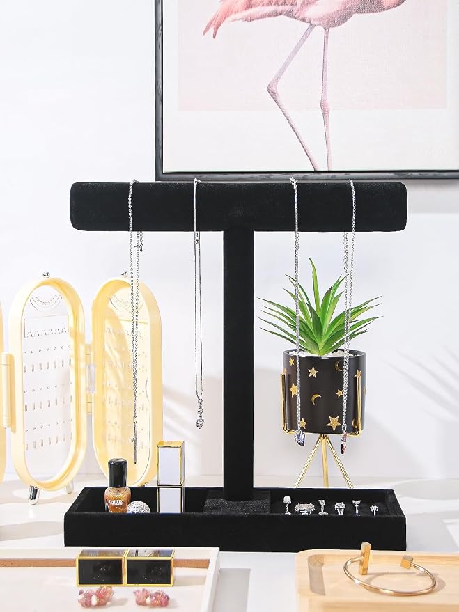 Multi-Use Jewelry Holder Stand, Necklace Bracelet Ring Organizer Stand - Image 4