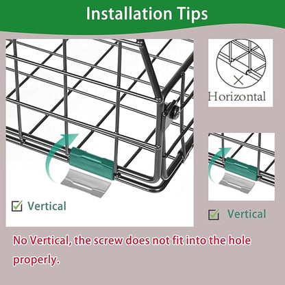 Jakyitvi 4 Pack Stackable Wire Baskets - Image 5