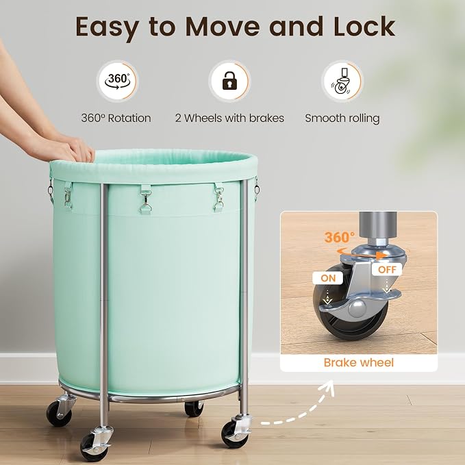 ELYKEN 190L Laundry Basket - Image 5