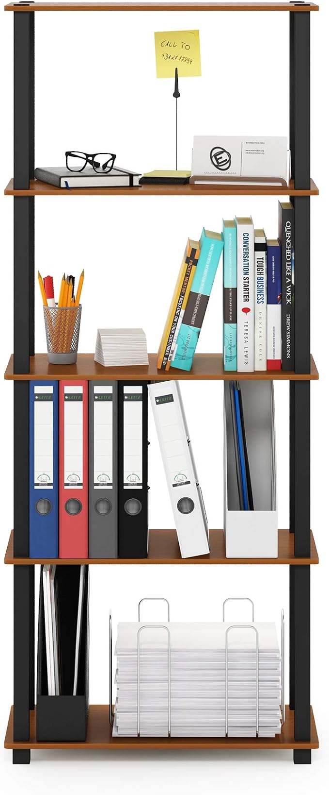 Furinno Turn-N-Tube 5-Tier Multipurpose Shelf / Display Rack / Storage Shelf / - Image 5