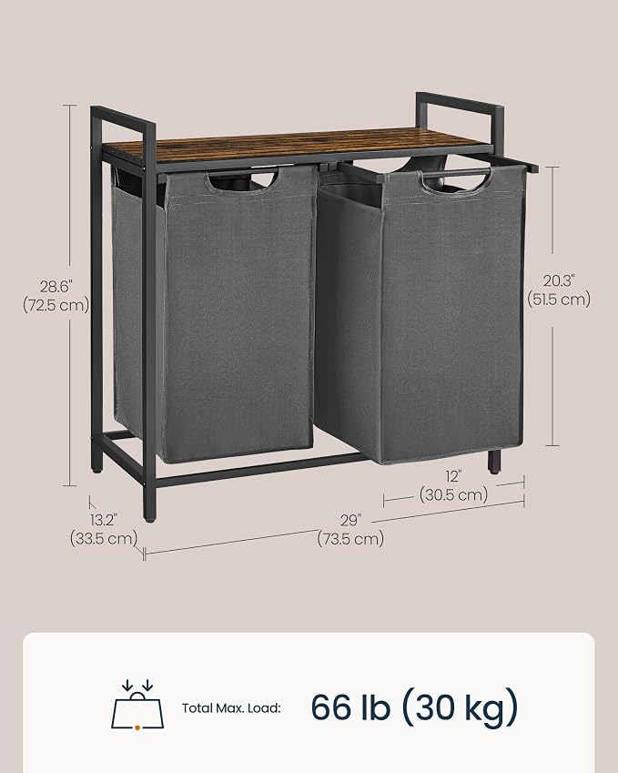 SONGMICS HOME Laundry Basket Sorter - Image 8