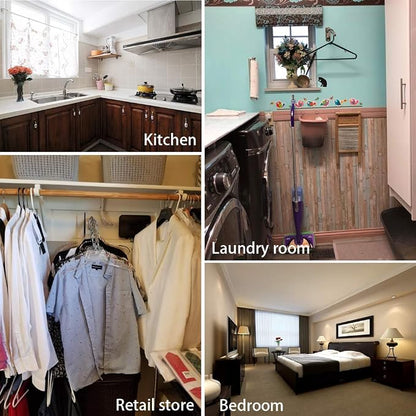 Sumnacon Stainless Steel Clothes Hanger Rack-Wall Mount Garment Hook - Image 2