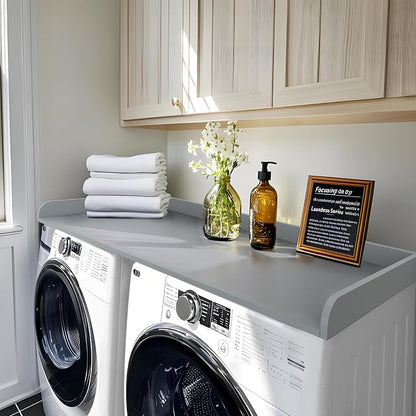 Kaboon Washer Dryer Countertop 58" x 28" Extra Large Version, Melamine - Image 6