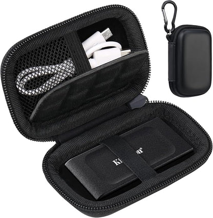 Lacdo Hard Carrying Case for Kingston XS1000 / XS2000 / XS1000R SSD by Lacdo