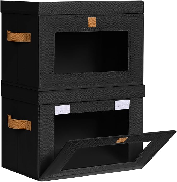 Homsorout Medium Fabric Storage Bins by Homsorout
