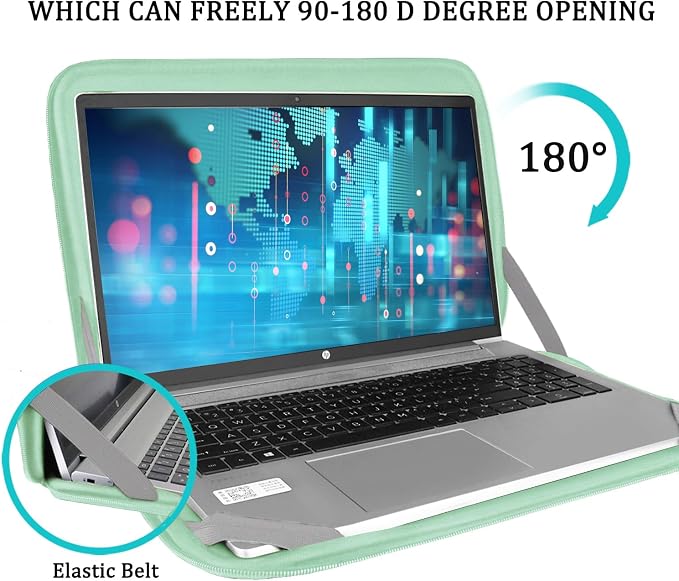 Laptop Case 15.6 inch, Shockproof Protective Computer Carrying Cover - Image 2