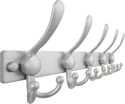 Dseap Coat Rack Wall Mount 2.0 Pro: Heavy Duty 300% Thicker, Stainless Steel by Dseap