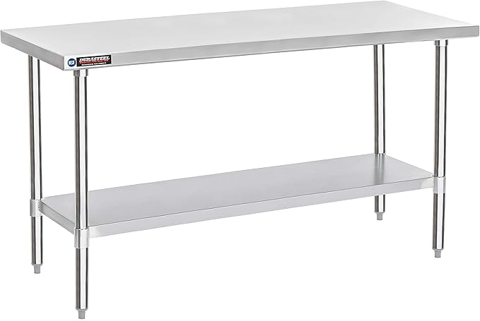 DuraSteel 30x72 Stainless Steel Prep Table by DuraSteel