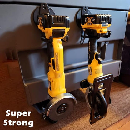 MUTUACTOR Large Magnetic Hooks, Power Drill Drivers, Tool Box, Chest or Metal - Image 3