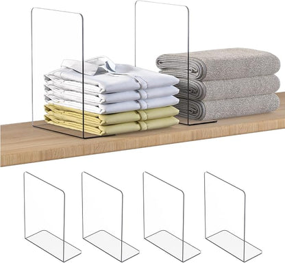 OKPOW Shelf Dividers Closet Organizer by OKPOW