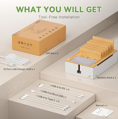 Pezin & Hulin Bamboo Charging Station - Image 2