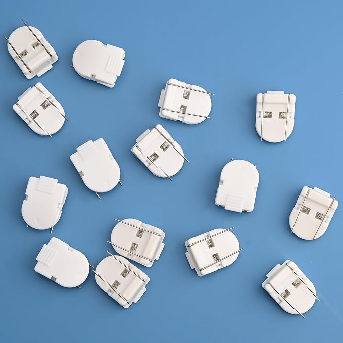 15 Pcs Cubicle Clips Plastic Cubicle Hooks - Image 5
