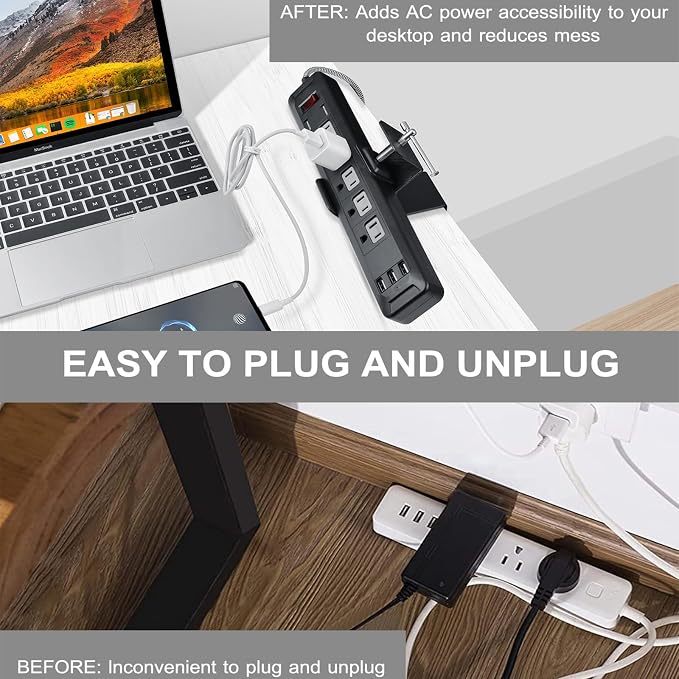 Desk Clamp for Power Strip - Image 5