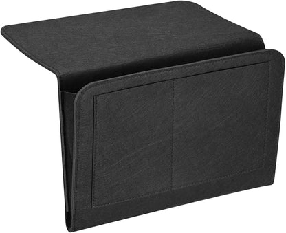 PATIKIL 13in Bedside Caddy, Bed Caddy Bedside Organizer Hanging Soft Felt 5 by PATIKIL