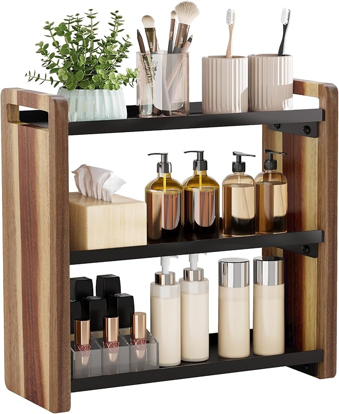 Bathroom Counter Organizer, Bathroom Counter Shelf, Bathrooms Organizers by UJQSUN