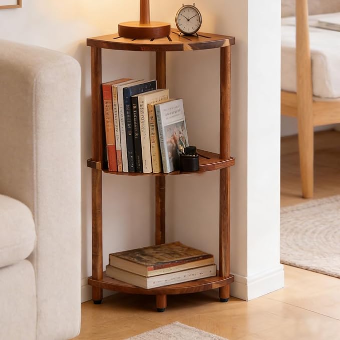 Corner Shelf Shower Caddy Stand 3 Tier - Image 5