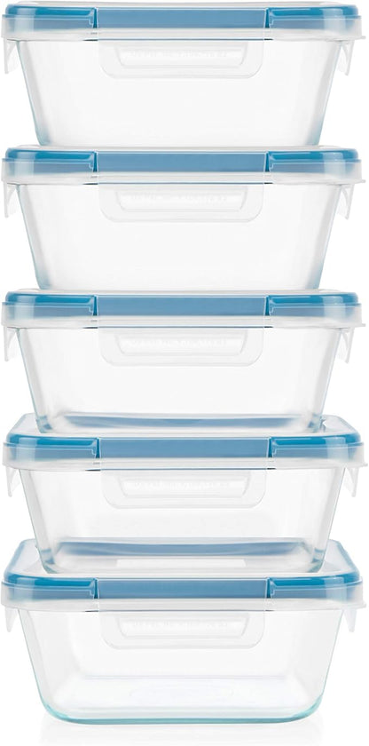 Snapware Total Solutions Glass Food Storage Containers Set, Airtight & - Image 6