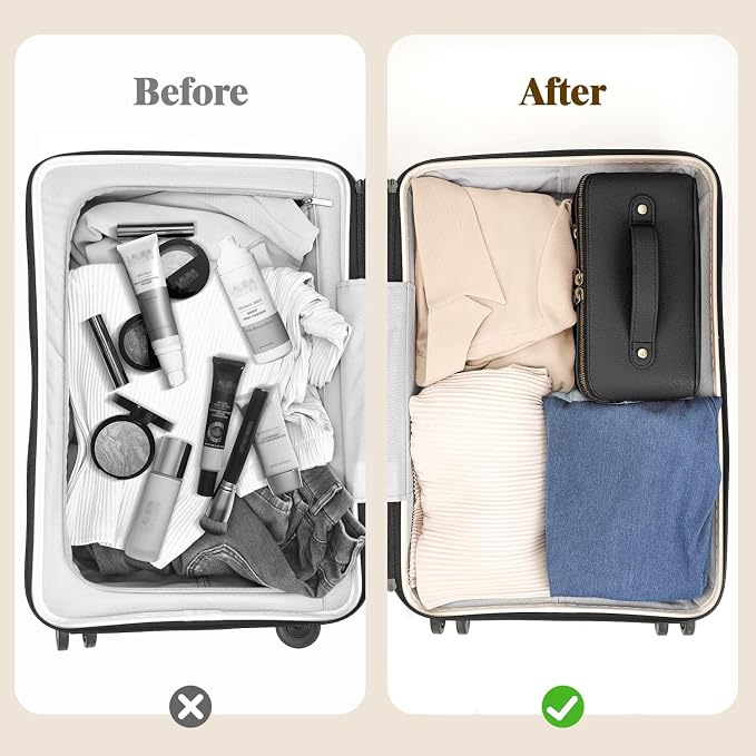 Travel Makeup Bag Large Capacity Cosmetic Bags - Image 6