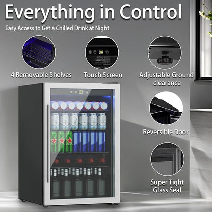 Compact 145 Can/4.5 Cu.Ft Mini Fridge - Image 2