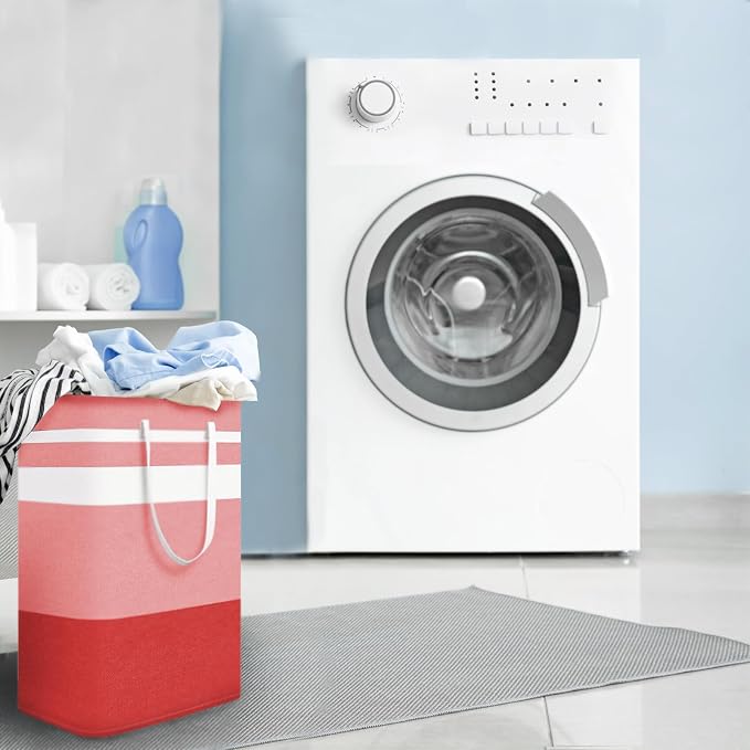 2-Pack Foldable Laundry Basket, Large Laundry Baskets - Image 7
