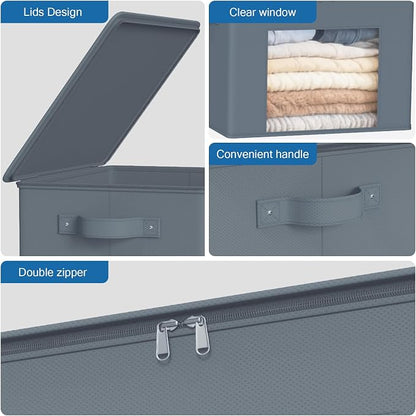 Zilink Fabric Foldable Storage Boxes - Image 3