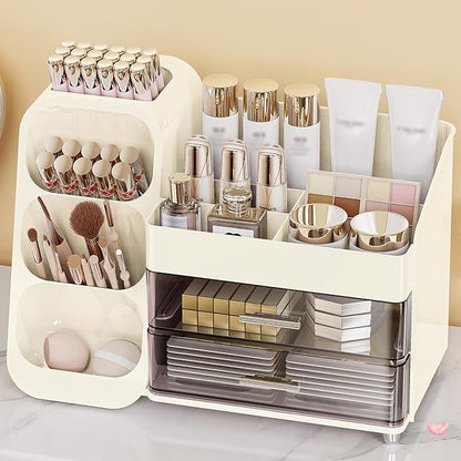 Makeup Organizer with Drawers, Skincare Organizer, Storage Box Cosmetic Display by Anylady