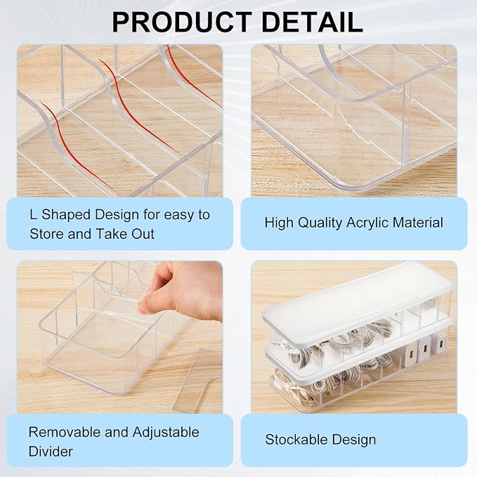 Tatuo 1 Pcs Cable Organizer Box - Image 3