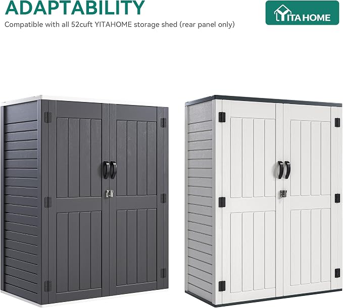 YITAHOME Metal Storage Shed Shelves - Image 6