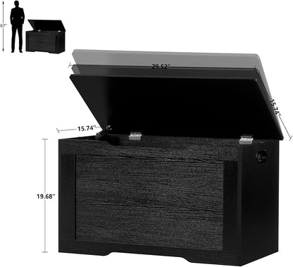 usikey 29.5” Storage Chest, Toy Box - Image 3