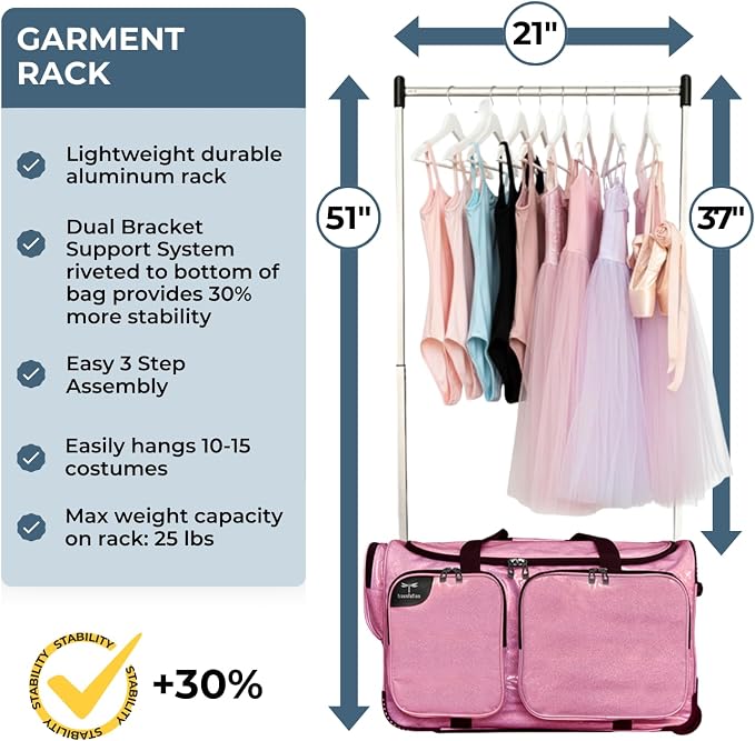 Travolution NEW Glittering Dance Bag - Image 2