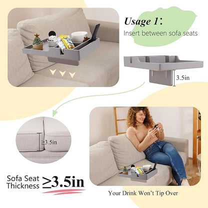 Couch Tray Insert for Sectional Couch, Couch Table - Image 3