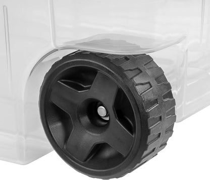 Extra Large Storage Bin, 40 Gallon Wheeled Plastic Storage Container - Image 6