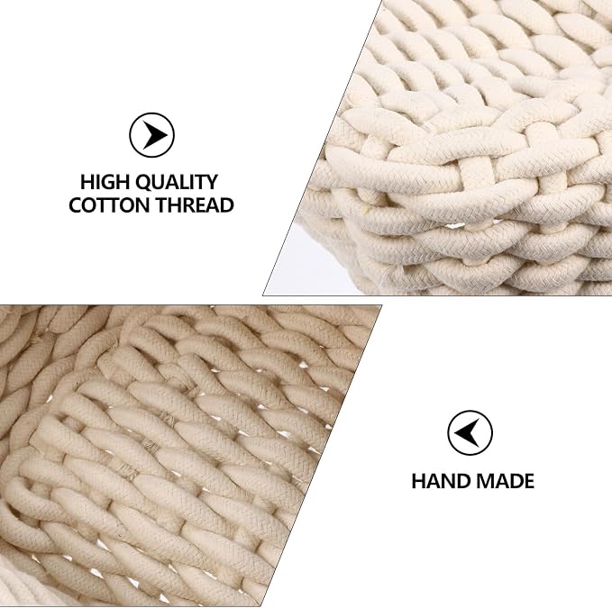 Uonlytech Decorative Cotton Storage Basket - Image 4