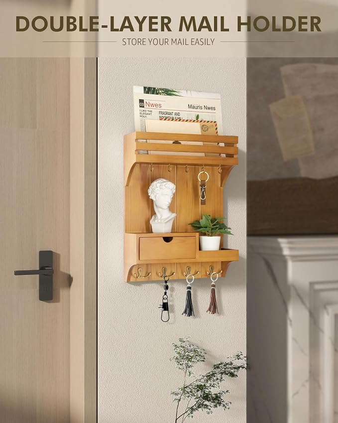 Rebee Vision Farmhouse Key Holder Wall Mount - Image 2