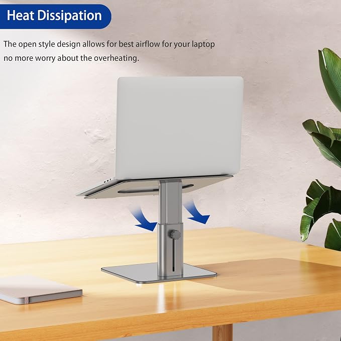 BESIGN LSX6N Laptop Stand, Ergonomic Adjustable Notebook Stand, Riser Holder - Image 9